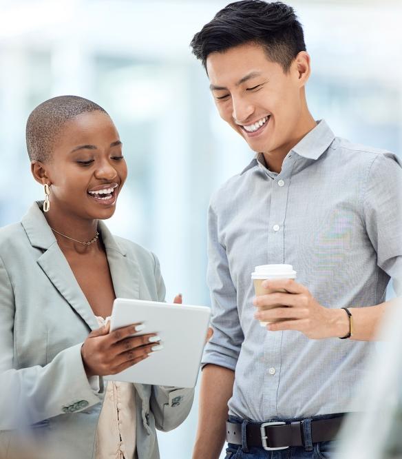 Two advisors showing migration