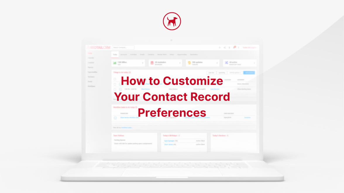How to Manage Your Redtail CRM
