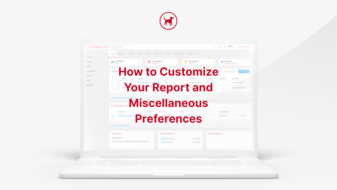 How to Manage Your Redtail CRM
